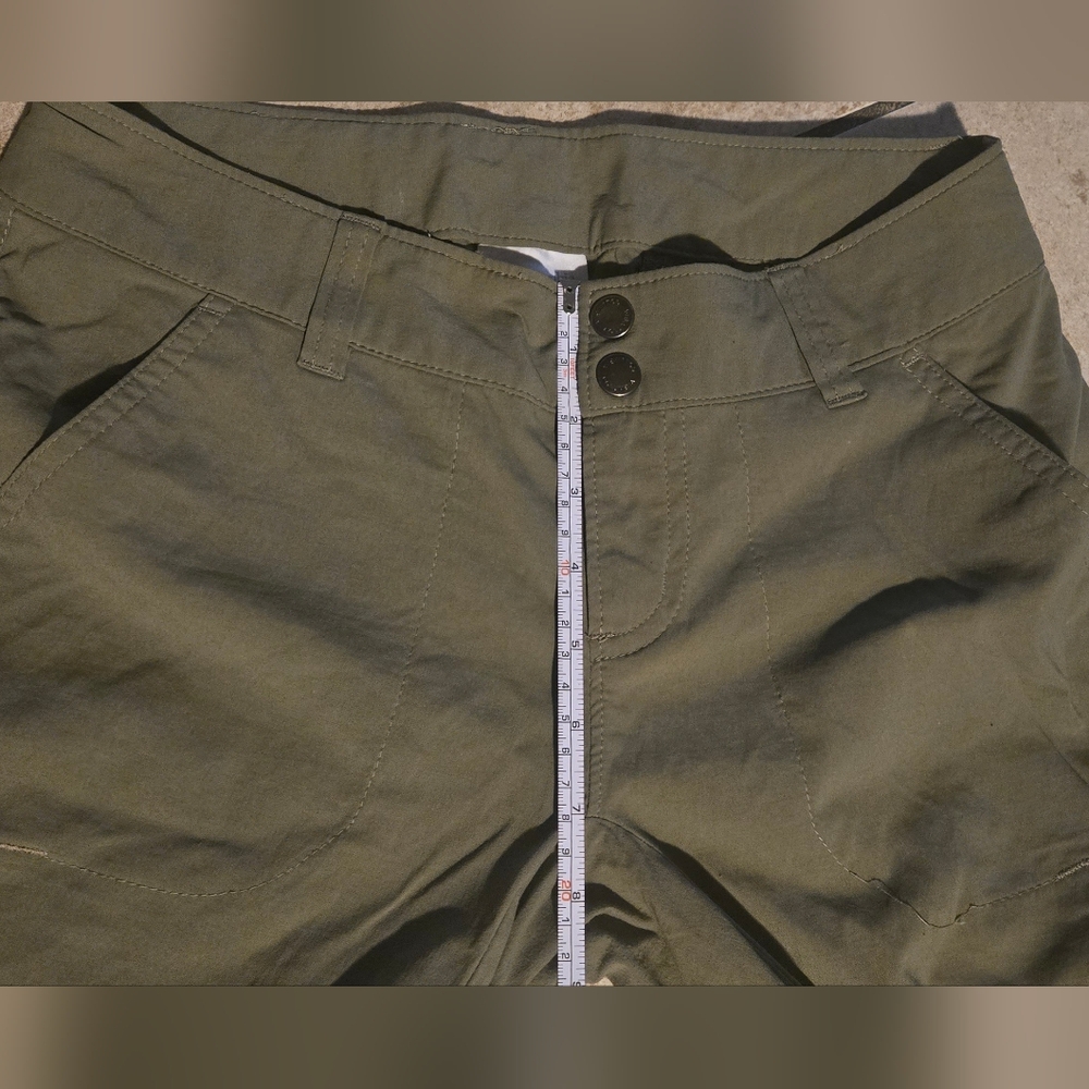 Columbia Women's Olive Convertible Hiking Pants - Picture 4 of 10